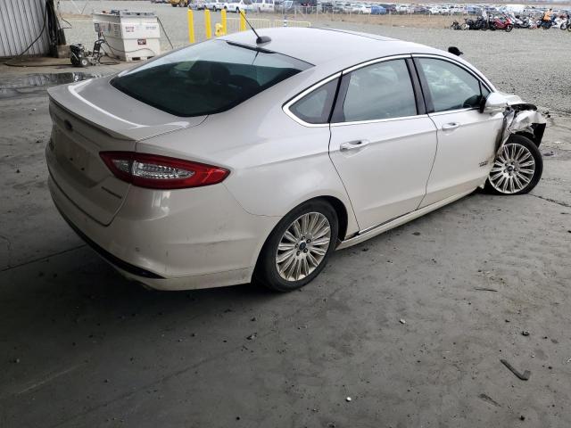 3FA6P0SU2ER256787 - 2014 FORD FUSION TITANIUM PHEV 白色 照片 3