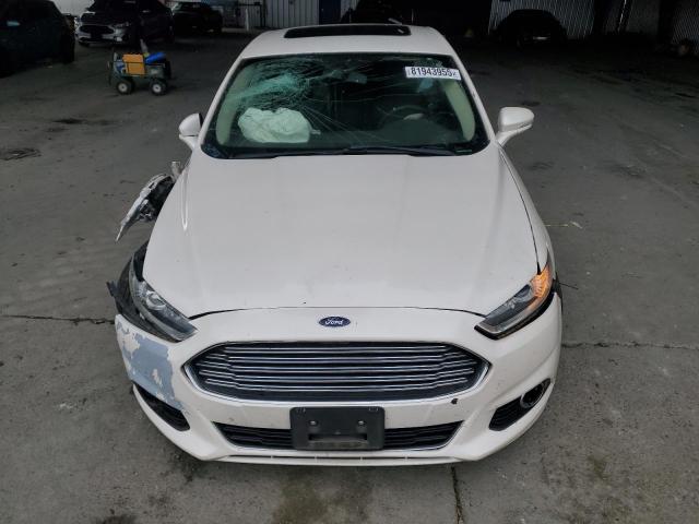 3FA6P0SU2ER256787 - 2014 FORD FUSION TITANIUM PHEV 白色 照片 5