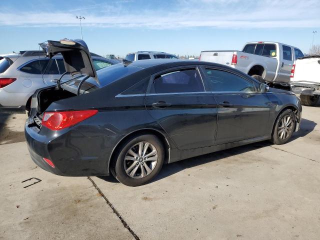 5NPEB4AC3EH933238 - 2014 HYUNDAI SONATA GLS BLACK photo 3