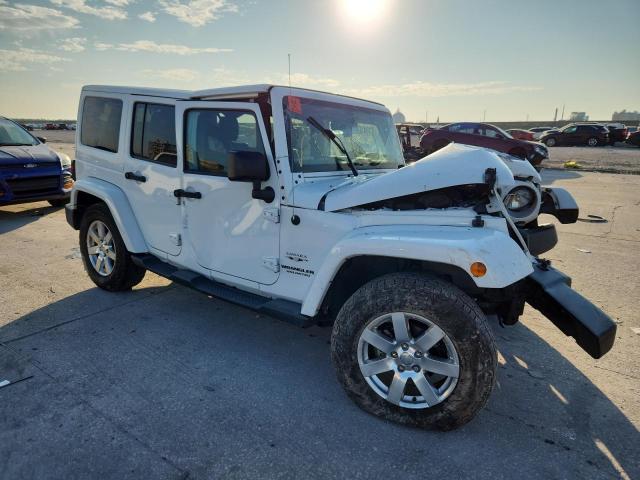 1C4BJWEG3GL251294 - 2016 JEEP WRANGLER UNLIMITED SAHARA 白色 照片 4