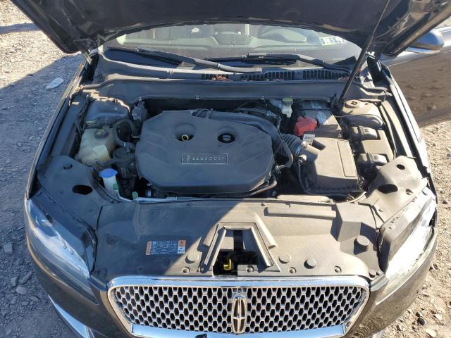 3LN6L5D91HR610634 - 2017 LINCOLN MKZ SELECT GRAY photo 11