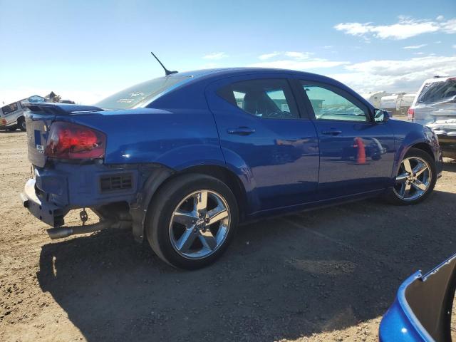1C3CDZEG6CN200582 - 2012 DODGE AVENGER SXT BLUE photo 3