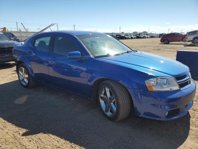1C3CDZEG6CN200582 - 2012 DODGE AVENGER SXT BLUE photo 4