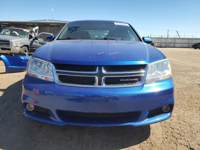 1C3CDZEG6CN200582 - 2012 DODGE AVENGER SXT BLUE photo 5