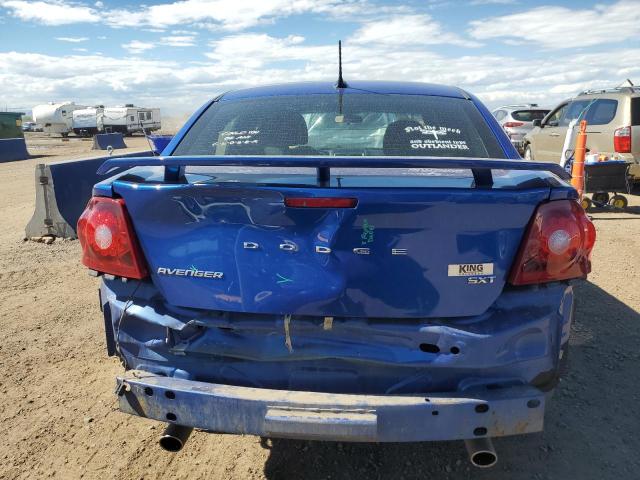 1C3CDZEG6CN200582 - 2012 DODGE AVENGER SXT BLUE photo 6
