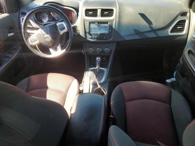 1C3CDZEG6CN200582 - 2012 DODGE AVENGER SXT BLUE photo 8