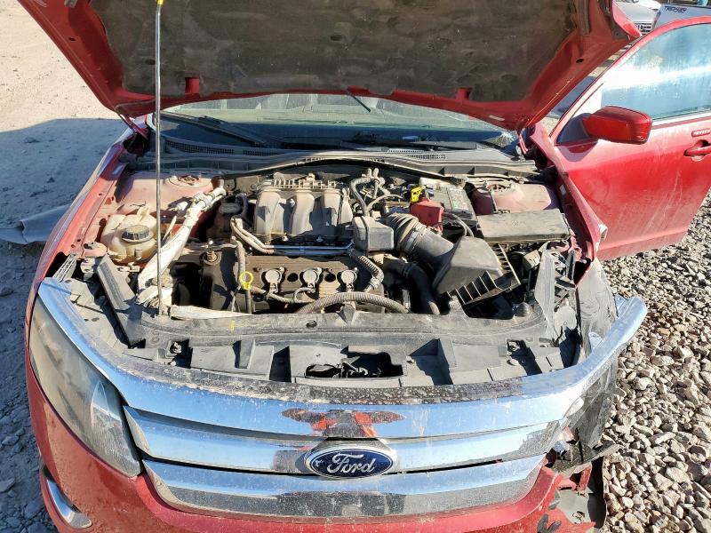 3FAHP0JG6CR352133 - 2012 FORD FUSION SEL Qırmızı foto 11