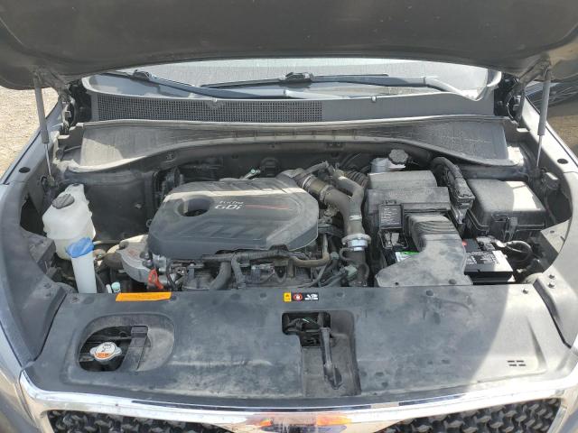 5XYPH4A15JG356963 - 2018 KIA SORENTO EX BLACK photo 12