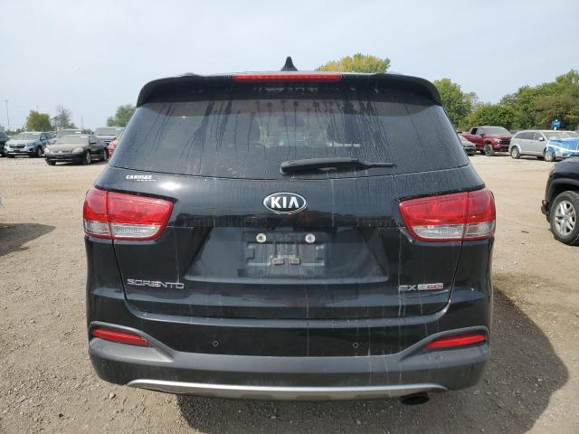 5XYPH4A15JG356963 - 2018 KIA SORENTO EX BLACK photo 6