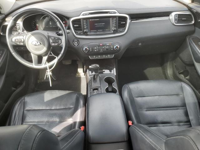 5XYPH4A15JG356963 - 2018 KIA SORENTO EX BLACK photo 8