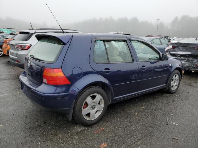 9BWGK61J524068783 - 2002 VOLKSWAGEN GOLF GLS BLUE photo 3