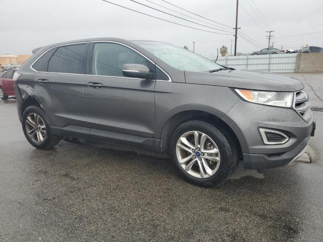 2FMPK3J98JBB19255 - 2018 FORD EDGE SEL Մոխրագույն լուսանկար 4