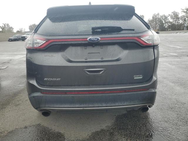 2FMPK3J98JBB19255 - 2018 FORD EDGE SEL Մոխրագույն լուսանկար 6