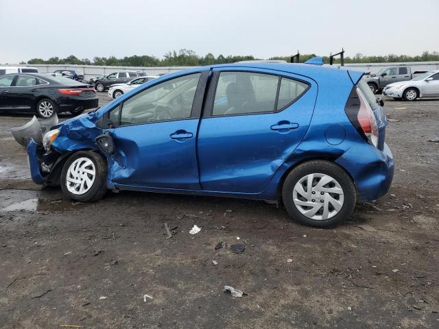 JTDKDTB39F1113079 - 2015 TOYOTA PRIUS C BLUE photo 2