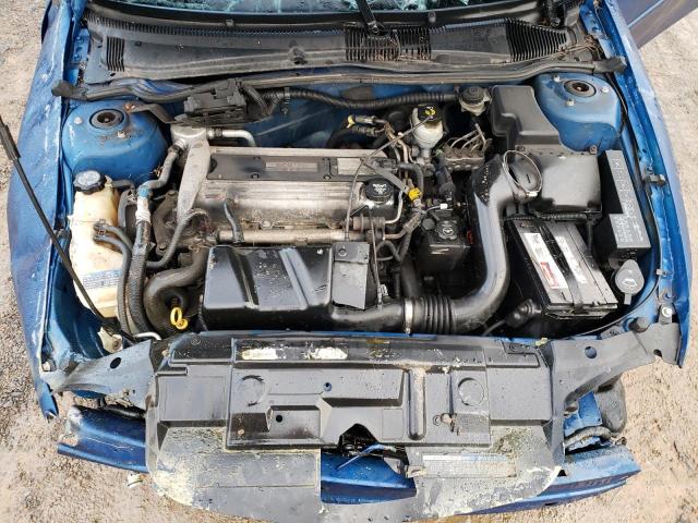 1G1JC12F737285612 - 2003 CHEVROLET CAVALIER BLUE photo 11