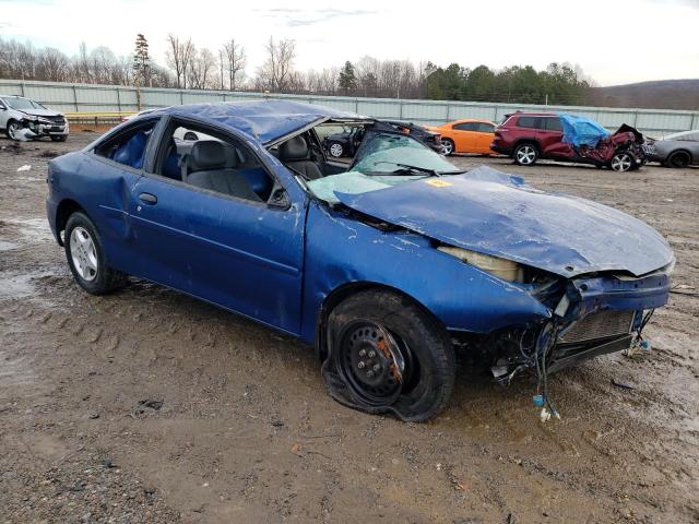 1G1JC12F737285612 - 2003 CHEVROLET CAVALIER BLUE photo 4