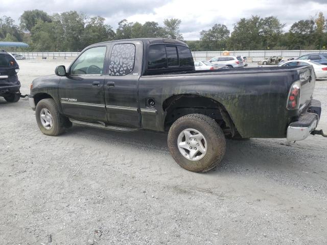 5TBBT441X2S253488 - 2002 TOYOTA TUNDRA ACCESS CAB BLACK photo 2