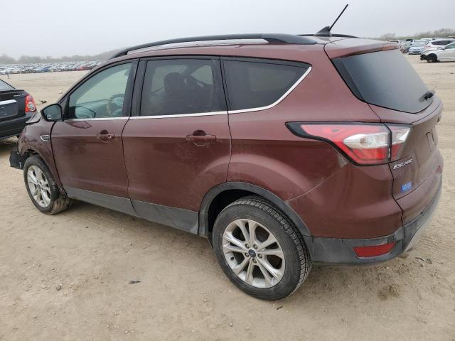 1FMCU0GD5JUA74501 - 2018 FORD ESCAPE SE BURGUNDY photo 2