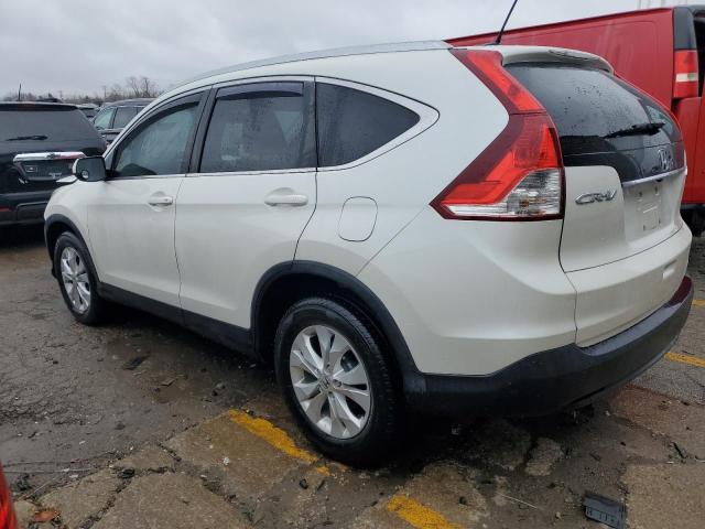 5J6RM4H71EL013926 - 2014 HONDA CR-V EXL WHITE photo 2