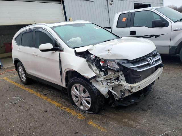 5J6RM4H71EL013926 - 2014 HONDA CR-V EXL WHITE photo 4