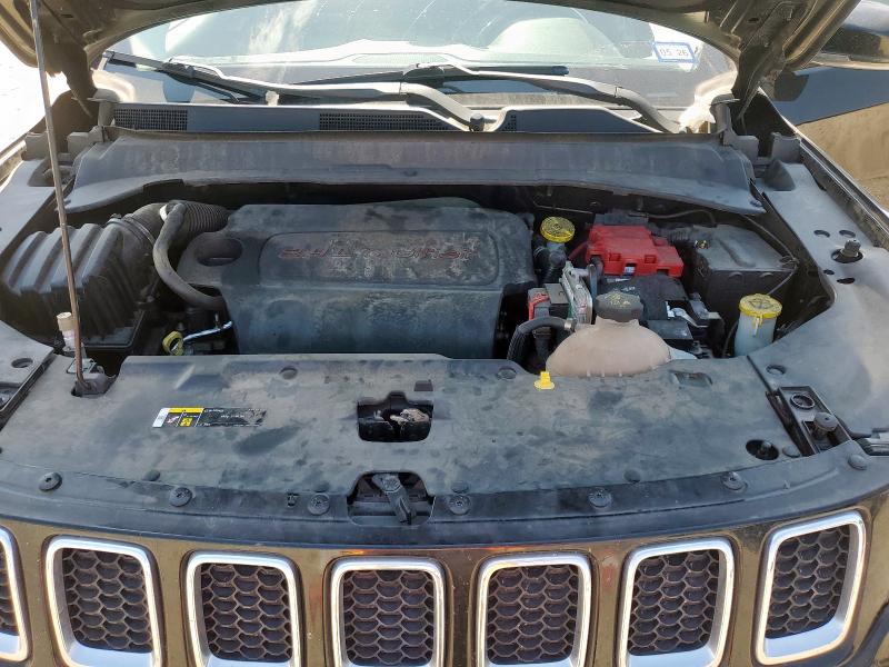 3C4NJDCB8KT619474 - 2019 JEEP COMPASS LIMITED أسود صورة 11