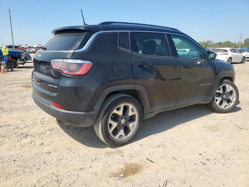 3C4NJDCB8KT619474 - 2019 JEEP COMPASS LIMITED أسود صورة 3