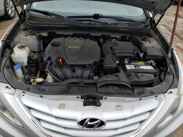 5NPEB4AC5DH712139 - 2013 HYUNDAI SONATA GLS SILVER photo 11