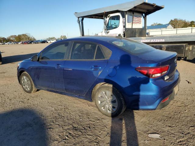 3KPA24AD1LE346903 - 2020 KIA RIO LX BLUE photo 2