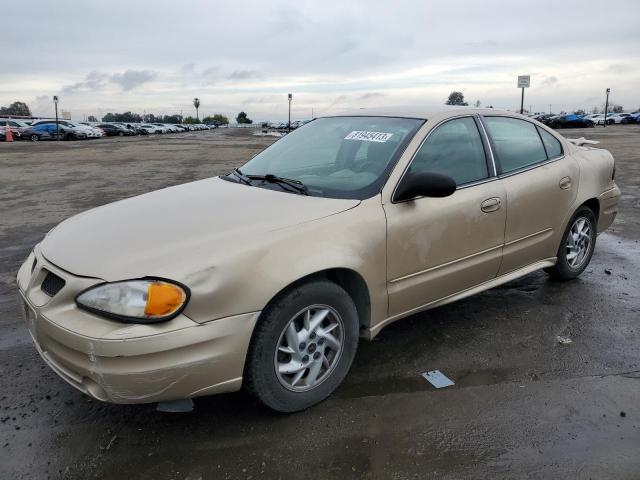 1G2NE52F75M200366 - 2005 PONTIAC GRAND AM SE GOLD photo 1