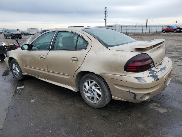 1G2NE52F75M200366 - 2005 PONTIAC GRAND AM SE GOLD photo 2