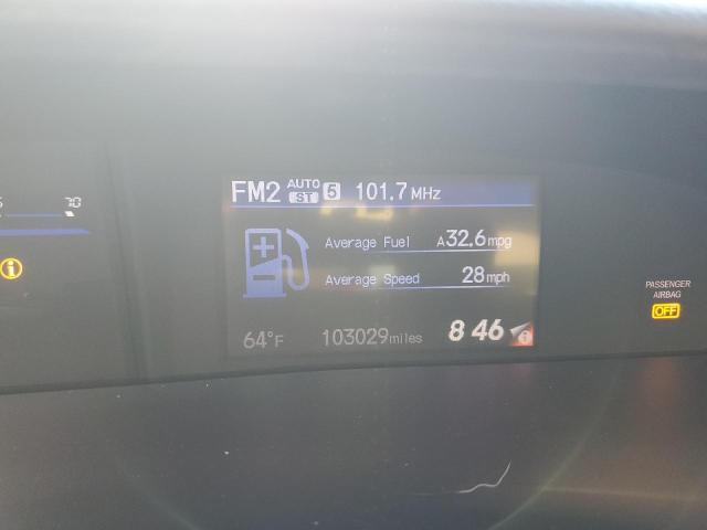 19XFB2F88DE015808 - 2013 HONDA CIVIC EX CHARCOAL photo 9