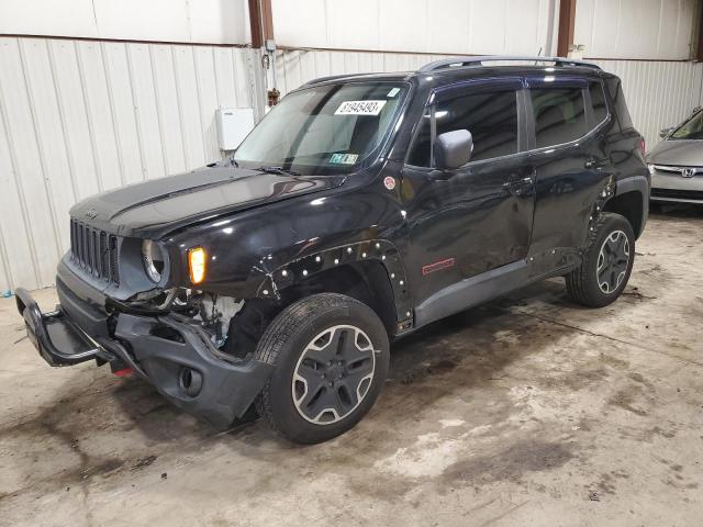 ZACCJBCTXFPC41868 - 2015 JEEP RENEGADE TRAILHAWK BLACK photo 1