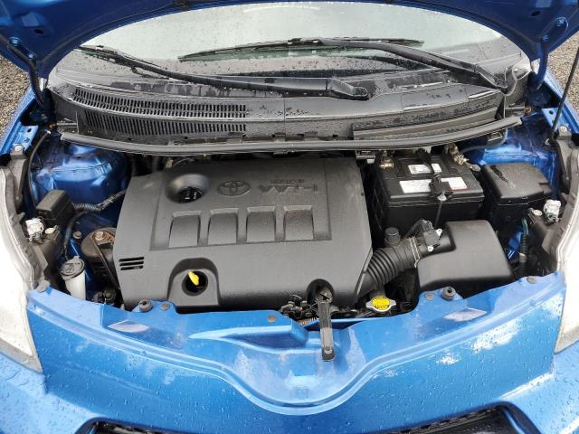 JTKKUPB44D1032738 - 2013 TOYOTA SCION XD BLUE photo 11