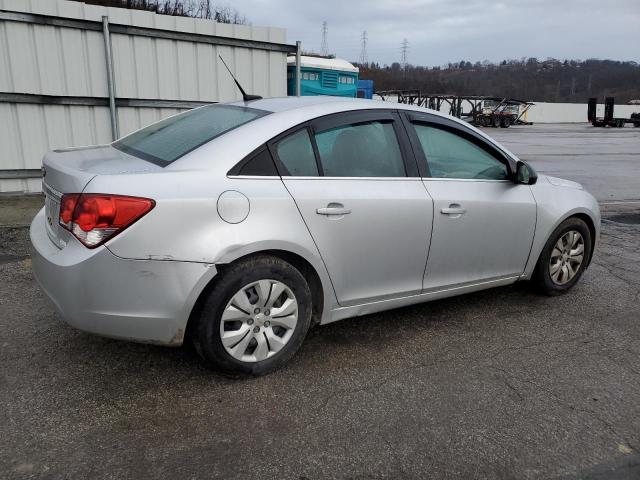 1G1PC5SH3C7181962 - 2012 CHEVROLET CRUZE LS SILVER photo 3