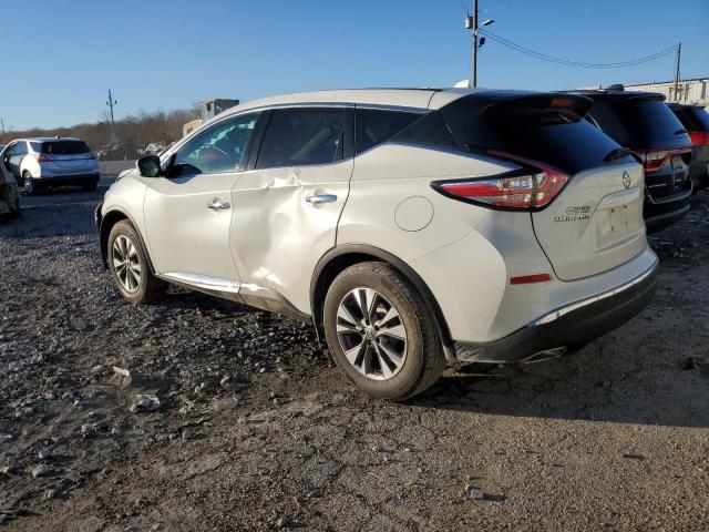 5N1AZ2MH1HN195199 - 2017 NISSAN MURANO S WHITE photo 2