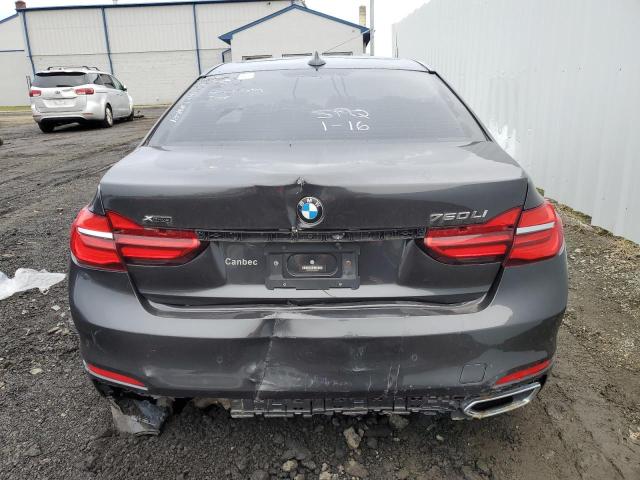 WBA7F2C55GG420576 - 2016 BMW 750 XI BLACK photo 6