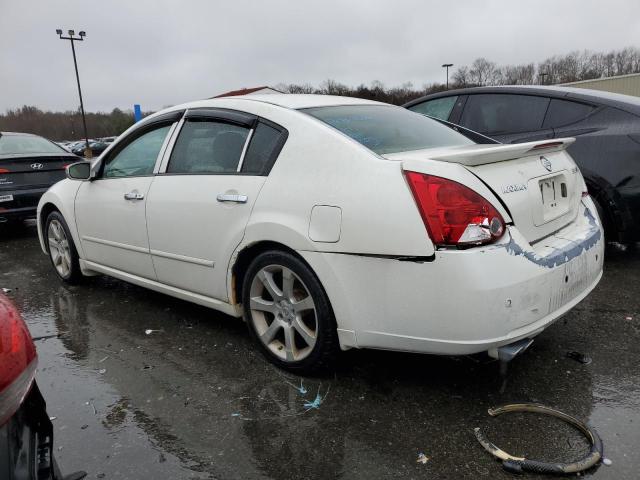 1N4BA41E17C860284 - 2007 NISSAN MAXIMA SE WHITE photo 2