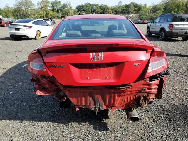2HGFG4A5XDH701798 - 2013 HONDA CIVIC SI RED photo 6