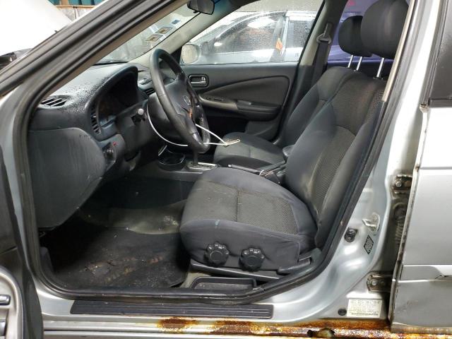 3N1AB51D74L733574 - 2004 NISSAN SENTRA SE-R SPEC V SILVER photo 7