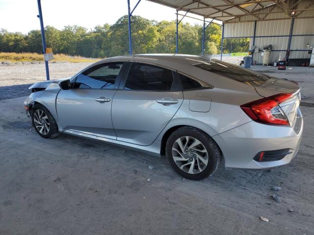 2HGFC2F78JH571557 - 2018 HONDA CIVIC EX SILVER photo 2