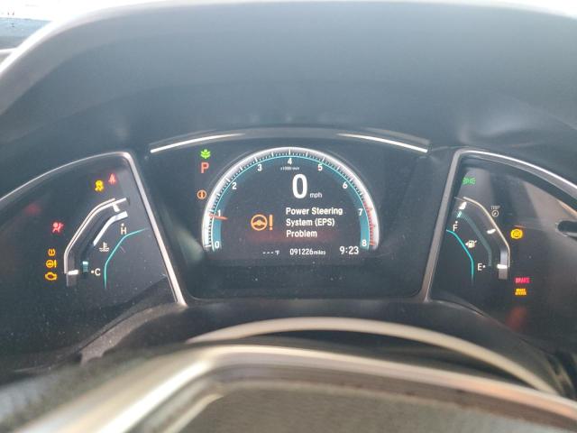 2HGFC2F78JH571557 - 2018 HONDA CIVIC EX SILVER photo 9