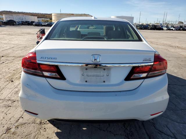 19XFB2F98EE057258 - 2014 HONDA CIVIC EXL თეთრი ფოტო 6