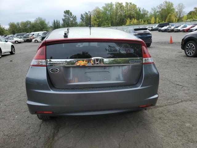 JHMZE2H78ES002451 - 2014 HONDA INSIGHT EX ნაცრისფერი ფოტო 6