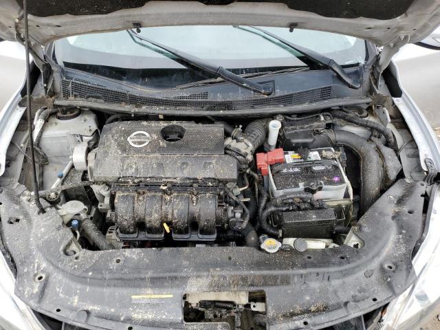 3N1AB7AP7DL745441 - 2013 NISSAN SENTRA S 银色 照片 11