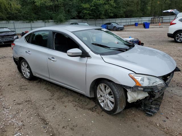 3N1AB7AP7DL745441 - 2013 NISSAN SENTRA S 银色 照片 4