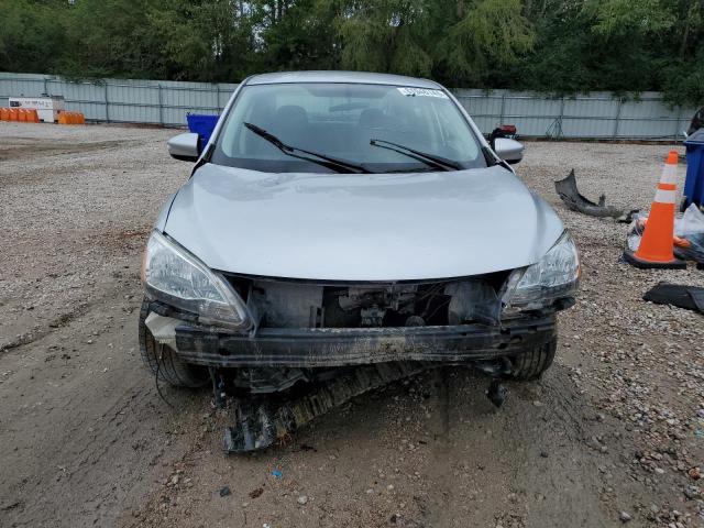 3N1AB7AP7DL745441 - 2013 NISSAN SENTRA S 银色 照片 5