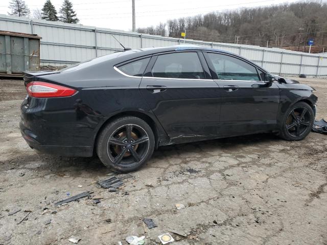 3FA6P0HD1GR300255 - 2016 FORD FUSION SE BLACK photo 3