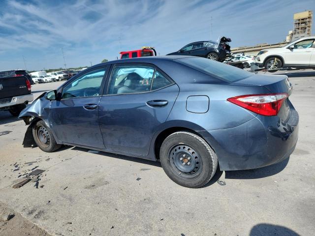 5YFBURHE3GP430400 - 2016 TOYOTA COROLLA L BLUE photo 2