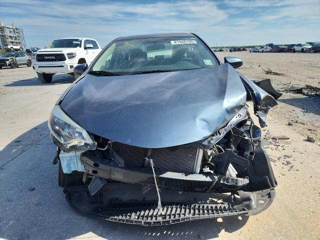 5YFBURHE3GP430400 - 2016 TOYOTA COROLLA L BLUE photo 5