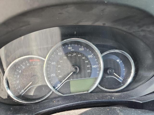 5YFBURHE3GP430400 - 2016 TOYOTA COROLLA L BLUE photo 9